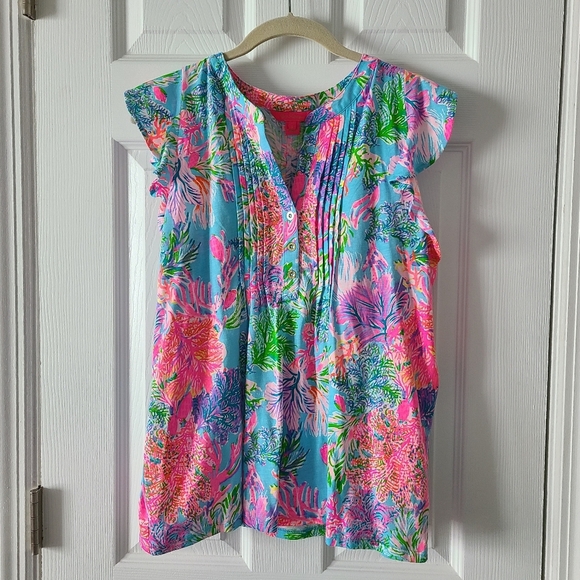 Lilly Pulitzer Tops - Lilly Pulitzer Golda Top